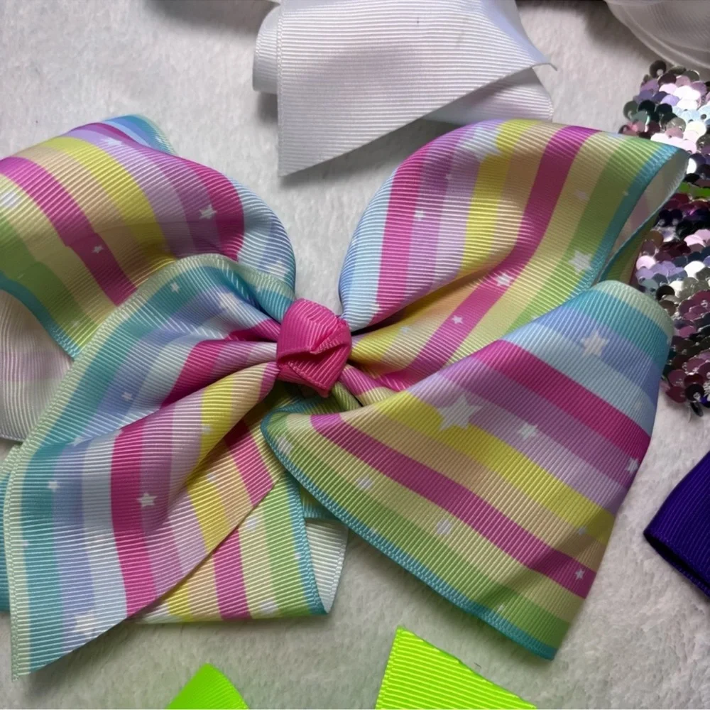 Colorful Hair‎ Bow Collection Multicolor, Dance Hair accessory